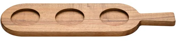 Serveerplank voor schaaltjes Matera - 40x11 cm