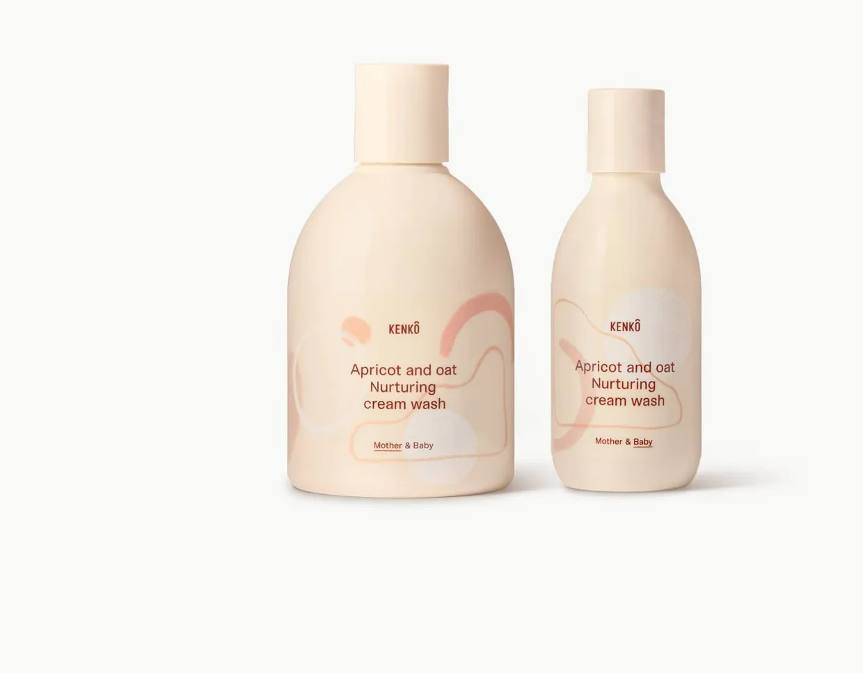 Apricot and Oat Nurturing cream wash (set mama & baby)