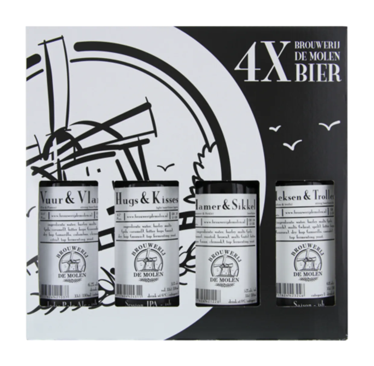 4x  Brouwerij de Molen Bier