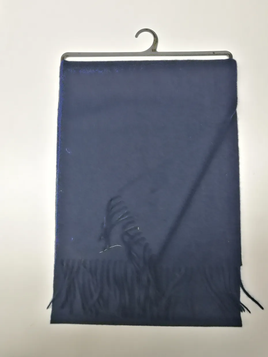 sjaal marine blauw