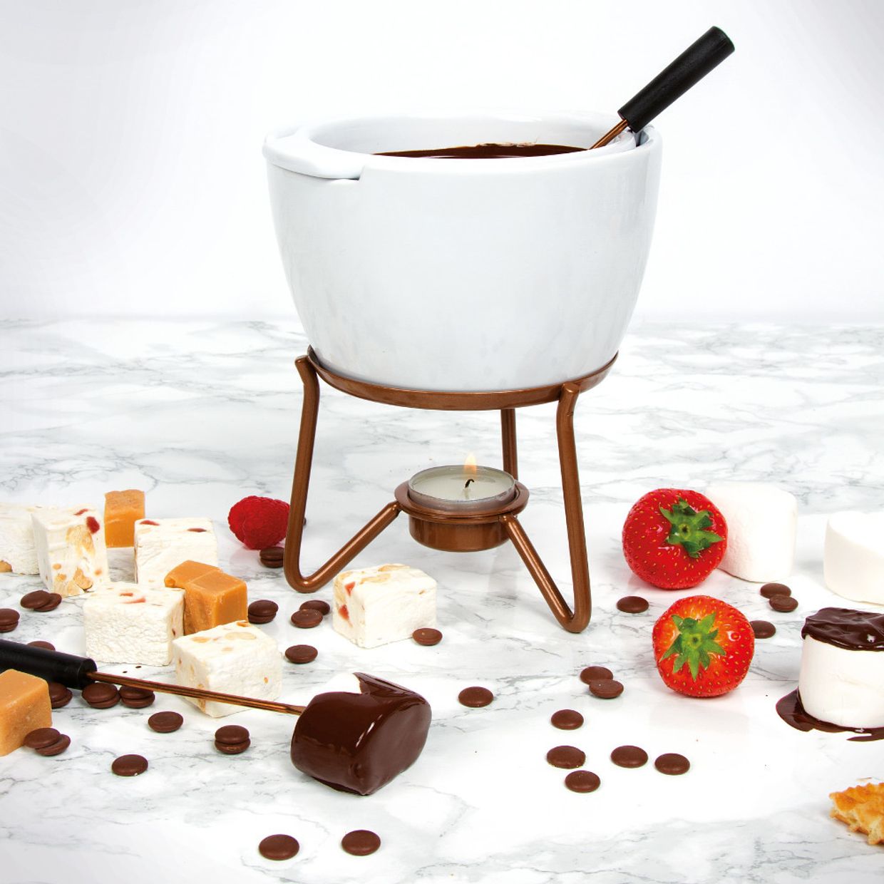 Chocolade fondue Au Bain Marie