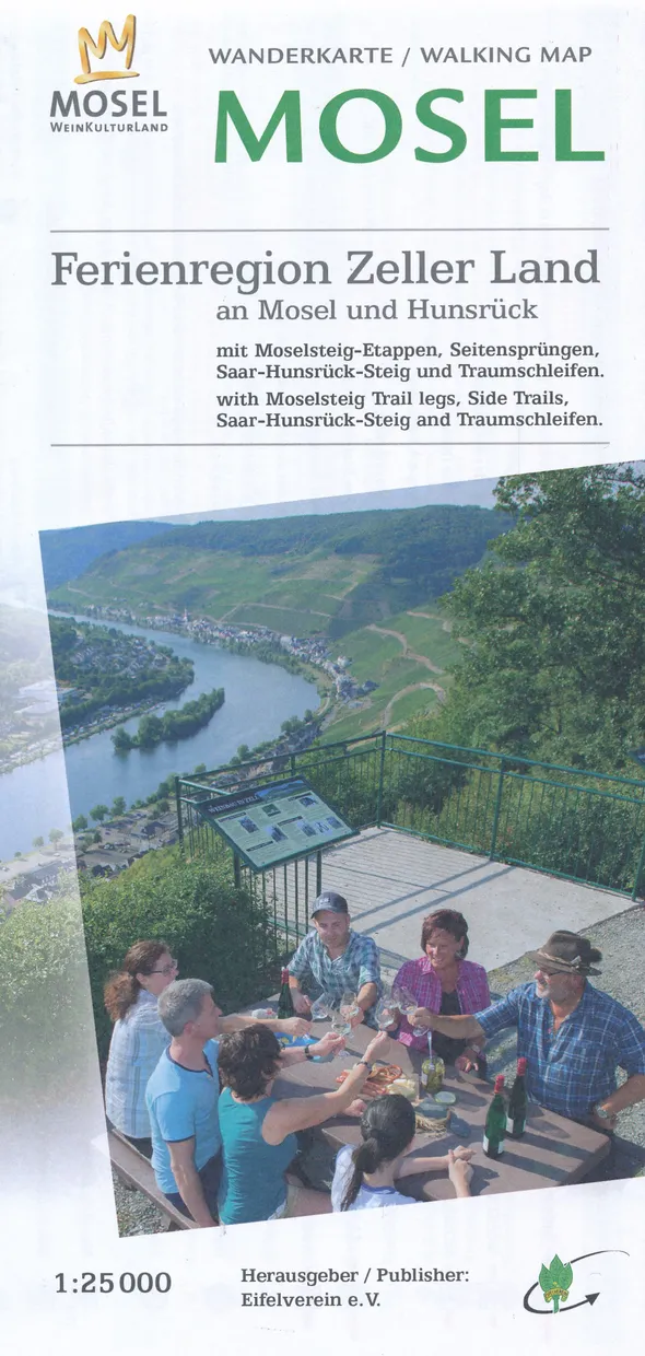 Wandelkaart 36 Ferienregion Zeller Land - Mosel | Eifelverein