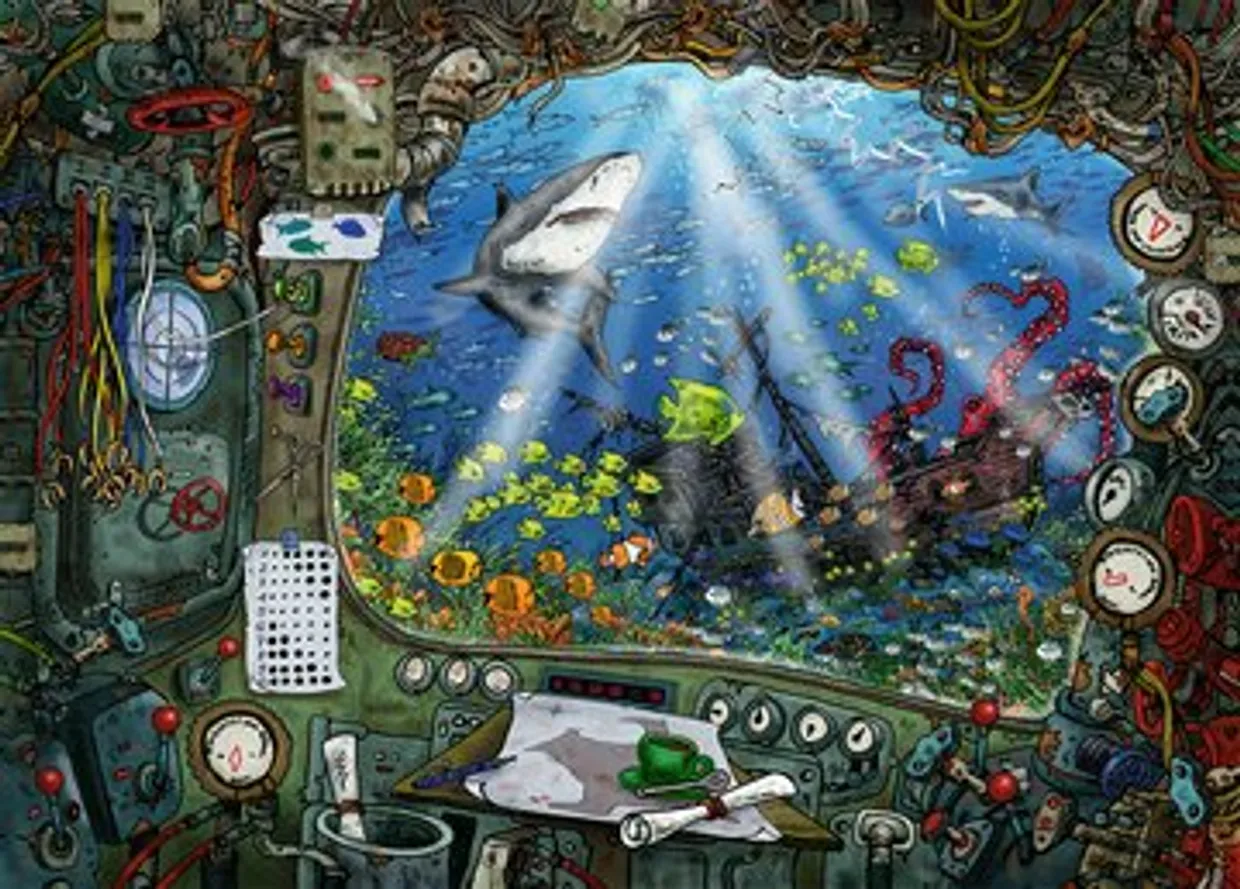 Escape puzzle - De onderzeeër