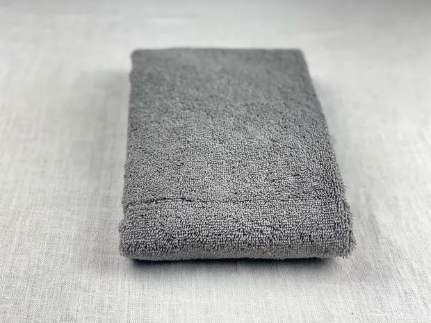 Handdoek Steel Grey Grijs