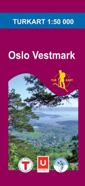 Wandelkaart 2427 Turkart Oslo Vestmark | Nordeca