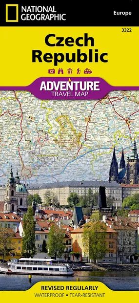 Wegenkaart - landkaart 3322 Adventure Map Czech Republic - Tsjechië |