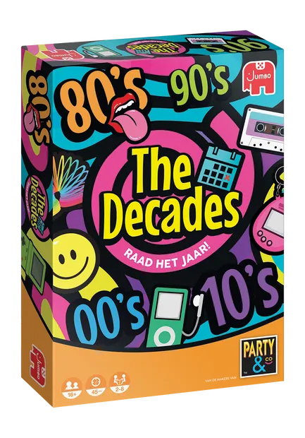 Jumbo The Decades – van de makers van Party & Co. – Gezelschapsspel voor Volwassenen