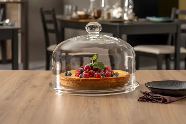 Olympia Glazen Stolp 28,5cm Voor Cs013 - HOCO Horeca