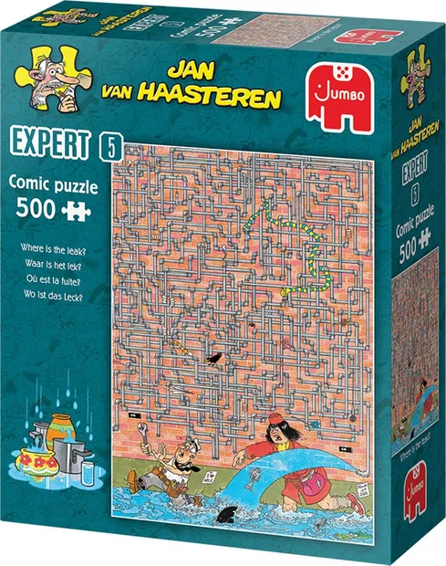 Puzzel - Van Haasteren: Waar is het Lek? (500)