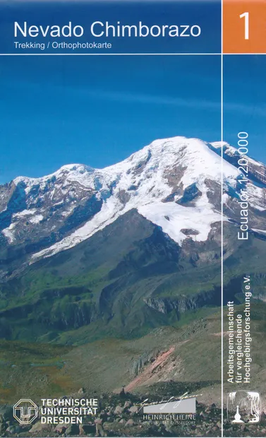 Wandelkaart 1 Nevado Chimborazo | Schneider