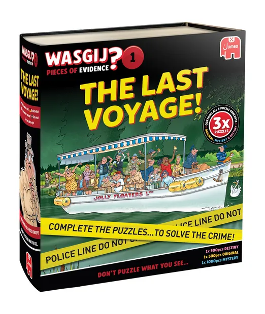 Wasgij Pieces of Evidence 1 - De laatste reis!