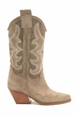 Babouche western laarzen beige