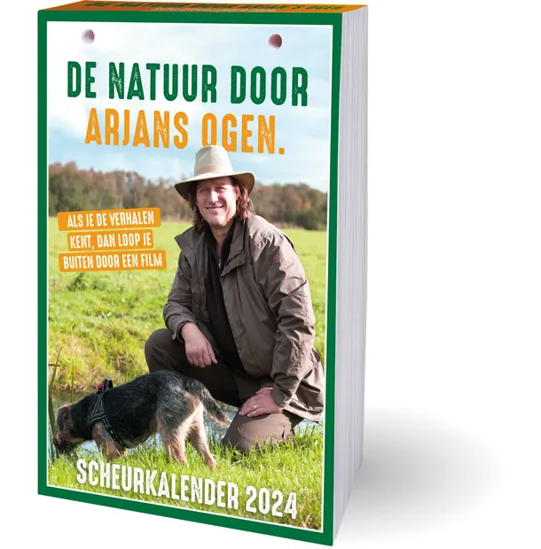Arjan Postma Natuur-scheurkalender - 2024