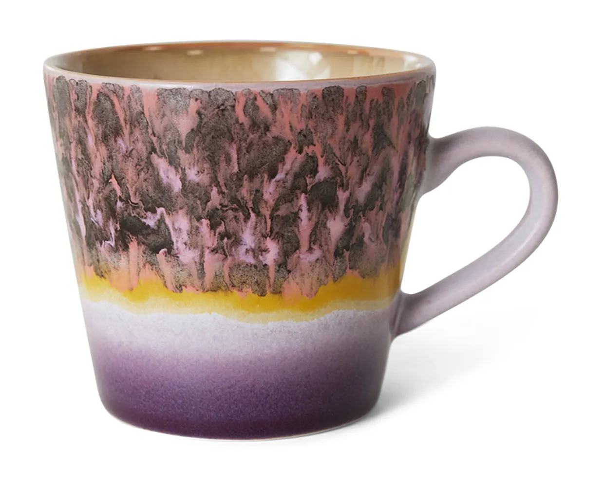 70s ceramics: cappuccino mug, blast