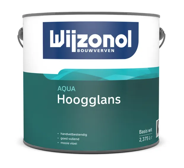 Aqua hoogglans 2.5 liter