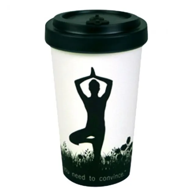 Koffiemok to go Bamboo Yoga