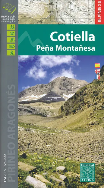 Wandelkaart 13 Cotiella - Pena Montanesa | Editorial Alpina