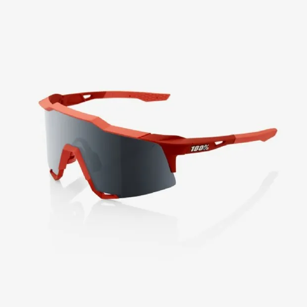 Speedcraft Soft Tact Coral/ Black Mirror Lens + Clear Lens