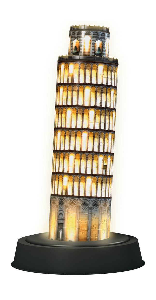 rivier stoel kosten Toren van Pisa Night Edition 3D puzzel gebouw 216 stukjes | Wirwar Spellen  en Puzzels | Warenhuis Groningen