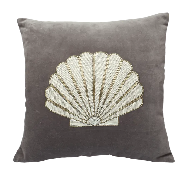 Velvet cushion shell Grijs