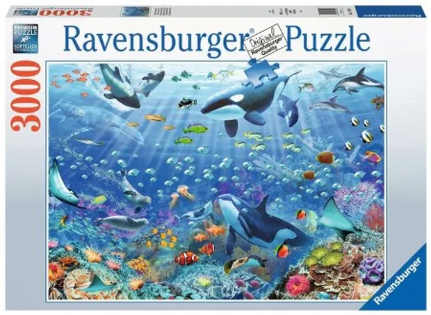 Puzzel - Kleurrijke Onderwaterwereld (3000)