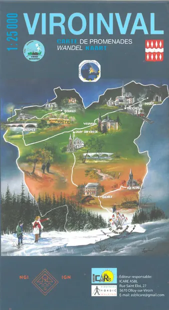 Wandelkaart Viroinval | NGI - Nationaal Geografisch Instituut