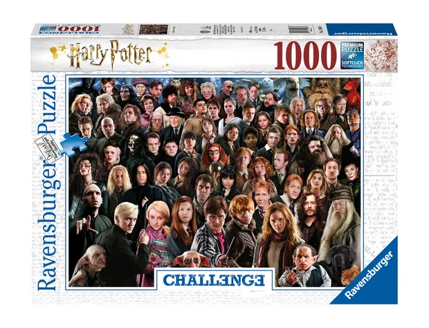 Challenge puzzel Harry Potter  legpuzzel  1000 stukjes