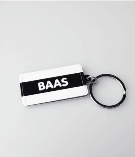 sleutelhanger "BAAS"