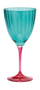 Jazzy Green Wine Cocktail Champagne glass