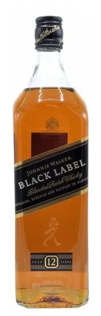 Johnny Walker black label 1 liter