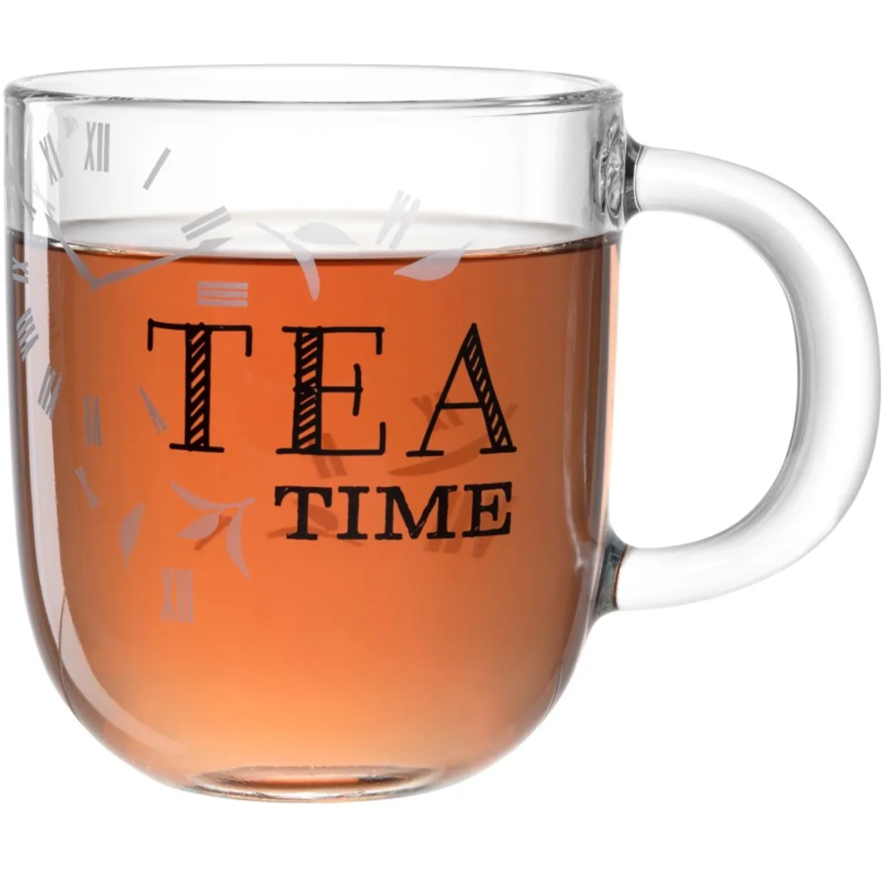 Theeglas 400ml - Tea Time