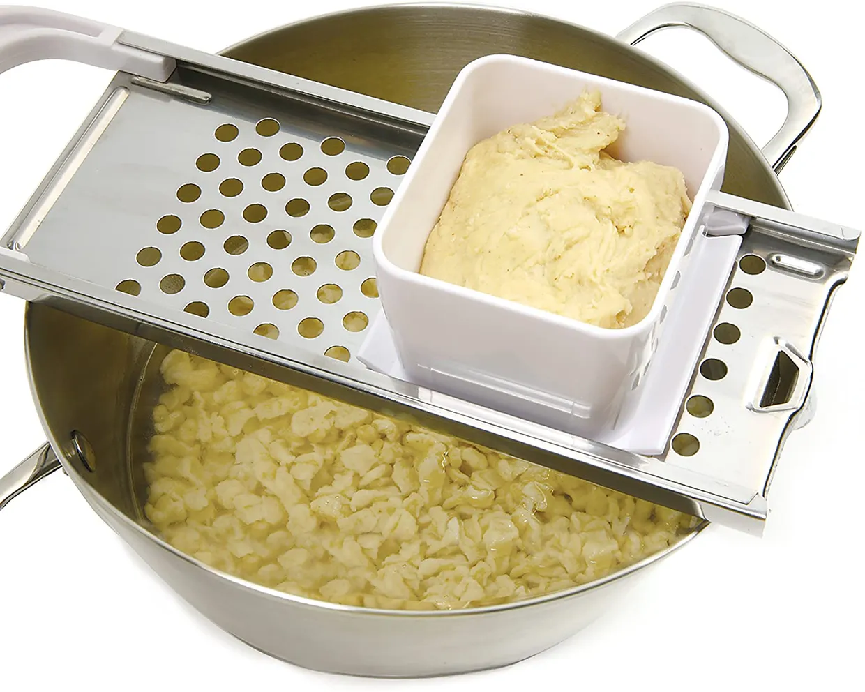 Spätzle maker voor korte spaetzle