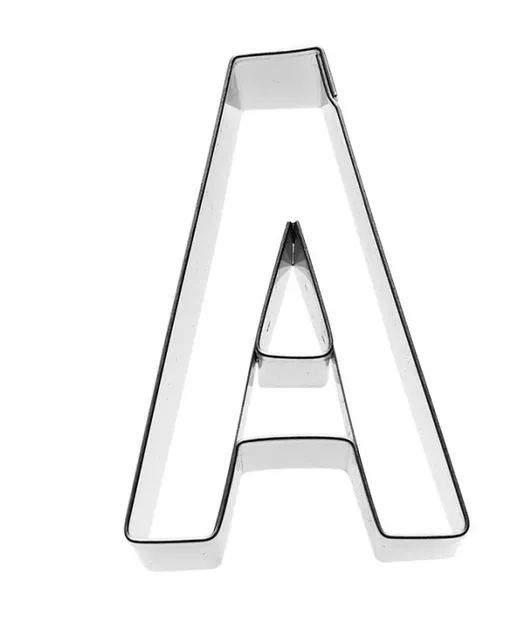 Uitsteekvorm Letter A 6 cm
