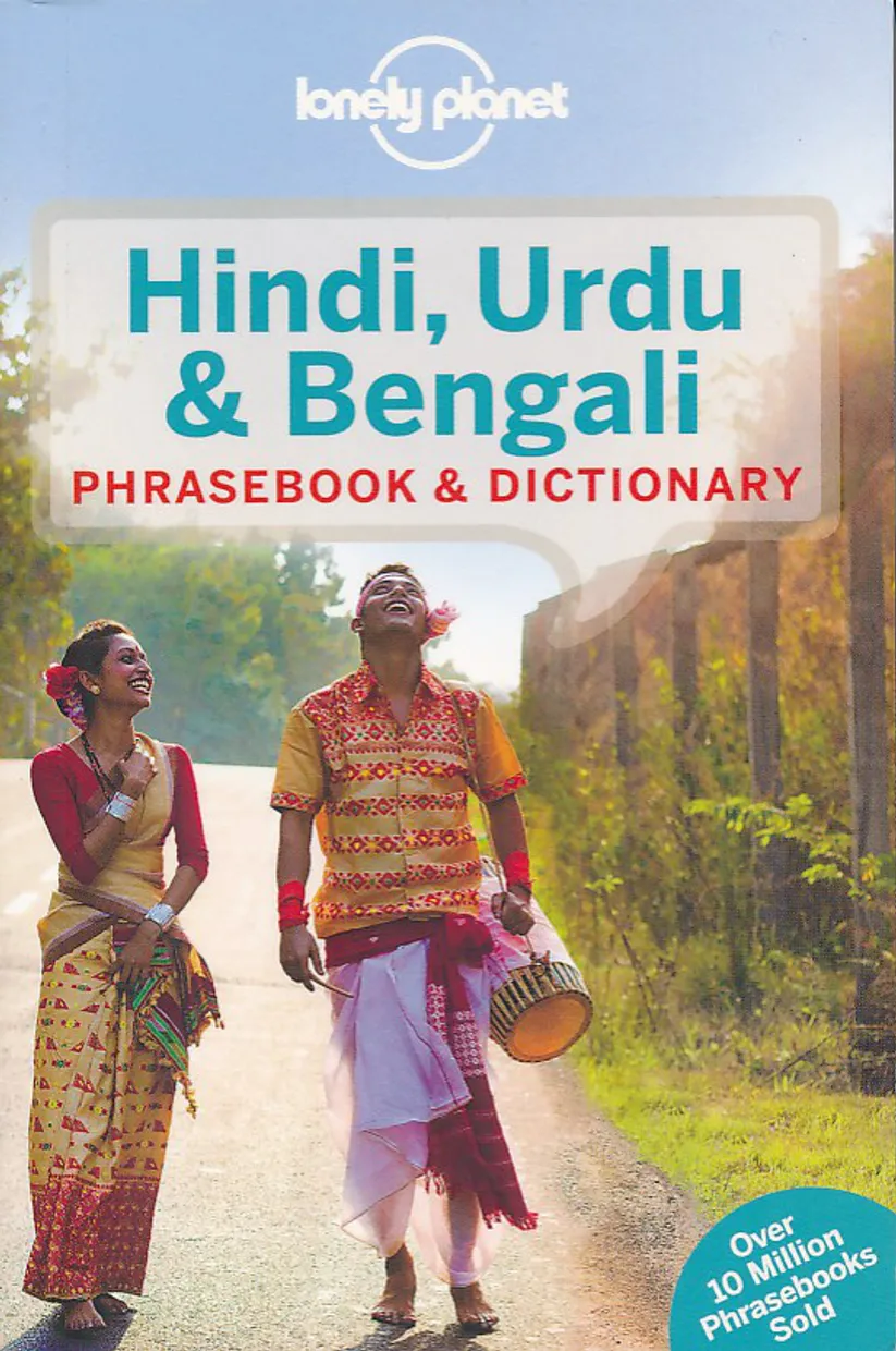 Woordenboek Phrasebook & Dictionary Hindi, Urdu and Bengali | Lonely P