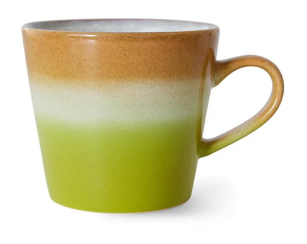 70s ceramics: cappuccino mug, eclipse
