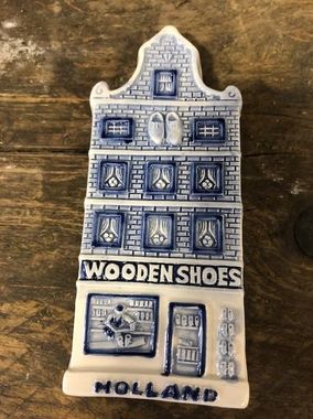 Holland Wooden Shoes Magneet