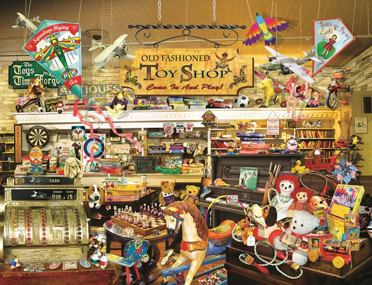 Puzzel - An Old Fashioned Toy Shop (1000 XXL)