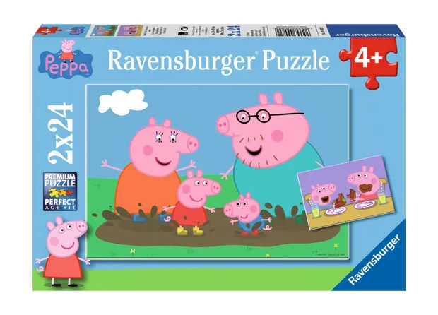 Puzzel - Peppa Pig: Gelukkige Familie (2x24)