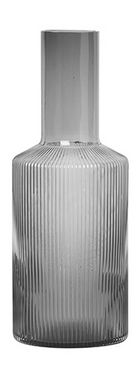 Ripple Carafe - Smoked grey