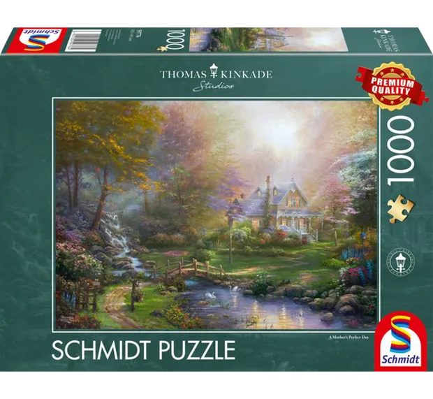 Puzzel - Kinkade: A Mother's Perfect Day (1000)