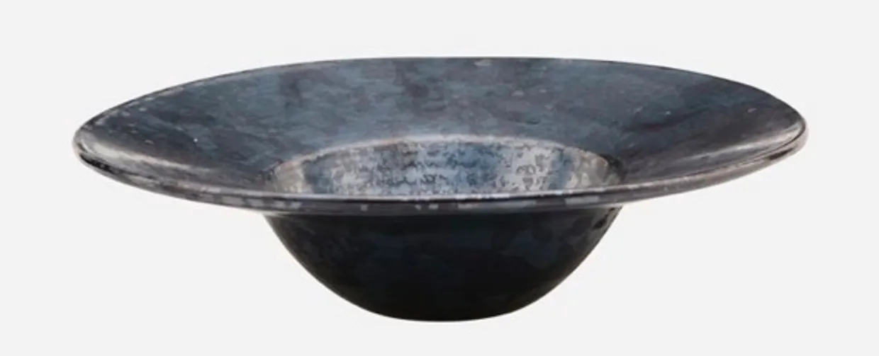 House Restaurant Plate matt-zwart 25,5x6,5cm (dishwasher safe)