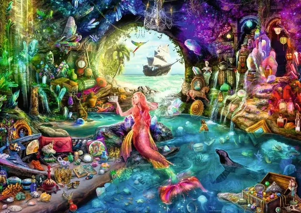 Puzzel - Mermaid's Treasure (1000)