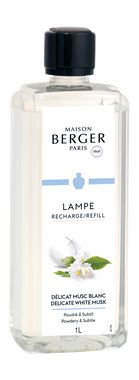 Delicate white musk navulling Lampe Berger 1L.
