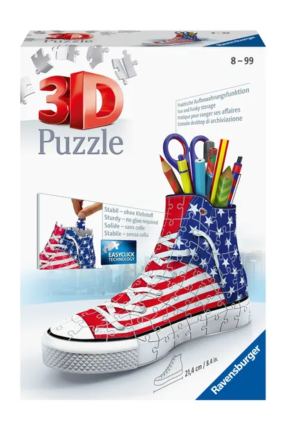 Sneaker American Style  3D puzzel  108 stukjes