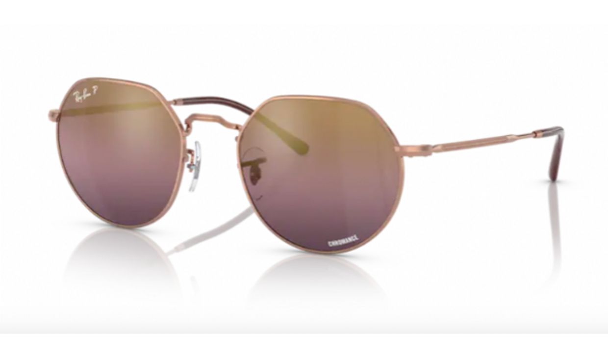 Jack Rosé Gold/ Red Mirror Gradient Polarized