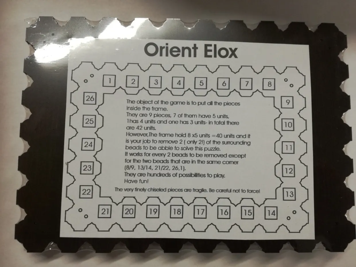 Orient Box Breinbreker puzzel