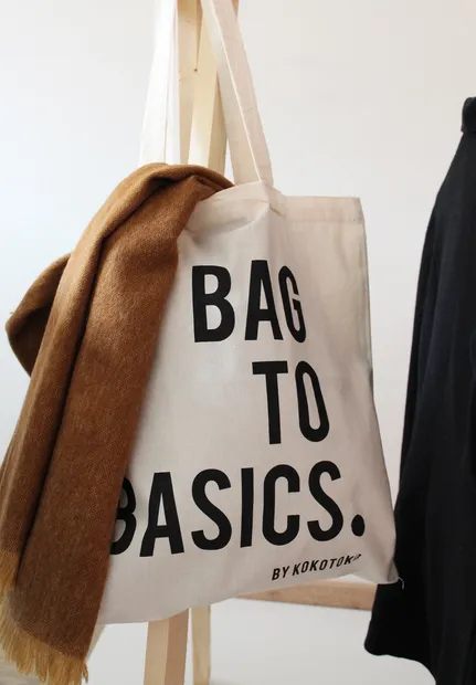 Katoenen tas: Bag to basics