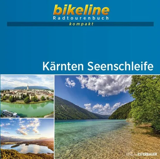 Fietsgids Bikeline Radtourenbuch kompakt Kärnten Seen-Schleife | Ester