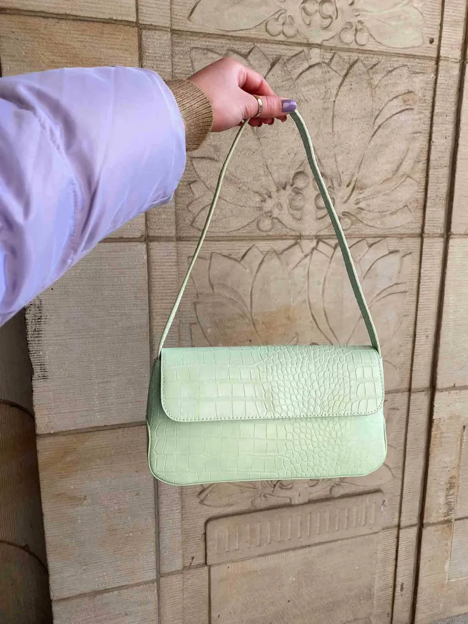 Abby shoulder bag mint green