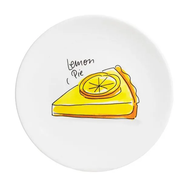 Gebaksbordje Lemon Pie